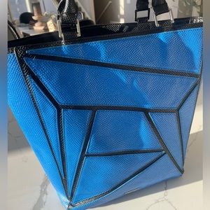 Neon Blue Tote